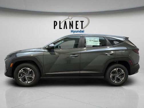 Amazon Gray 2026 Hyundai TUCSON Hybrid Blue SE