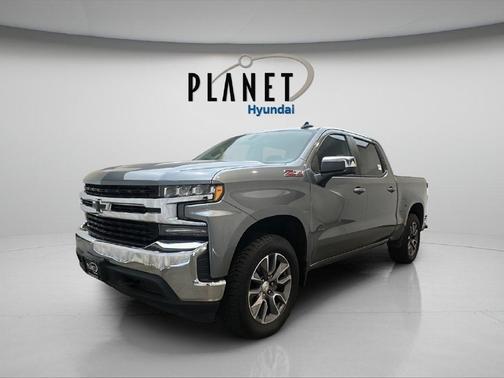 Satin Steel Metallic 2021 Chevrolet Silverado 1500 LT