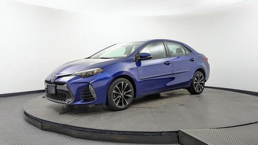 Blue 2018 Toyota Corolla XSE