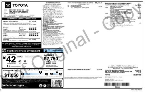 2023 Toyota Corolla Hybrid SE