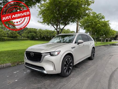 Platinum Quartz 2024 Mazda CX-90 3.3 Turbo S Premium