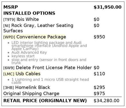 2018 Audi A3 Premium