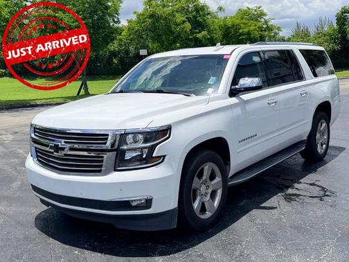 Summit White 2017 Chevrolet Suburban Premier