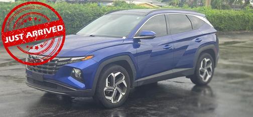 Intense Blue 2023 Hyundai TUCSON Limited