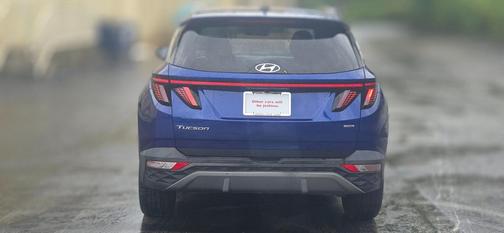 Intense Blue 2023 Hyundai TUCSON Limited