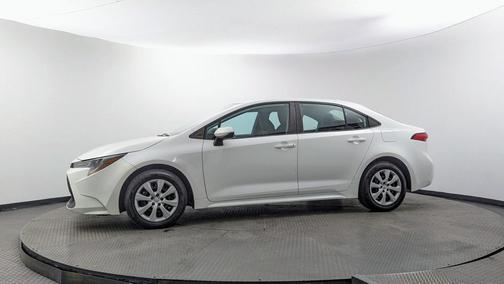 White 2022 Toyota Corolla LE