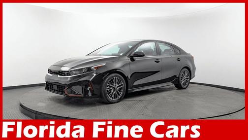 Aurora Black 2023 Kia Forte GT-Line