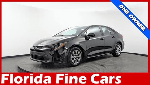 Midnight Black Metallic 2024 Toyota Corolla LE