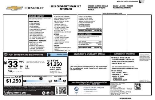 2021 Chevrolet Spark 1LT