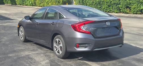 Modern Steel Metallic 2021 Honda Civic LX