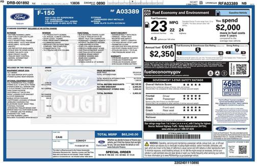 CARBONIZED GRAY METALLIC 2024 Ford F-150 XLT