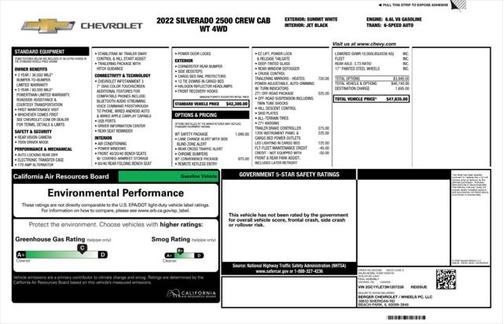 2022 Chevrolet Silverado 2500 WT