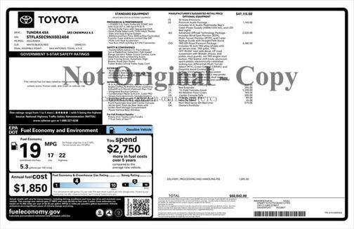 2022 Toyota Tundra SR5