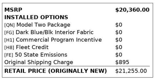 2016 Toyota Prius c Two