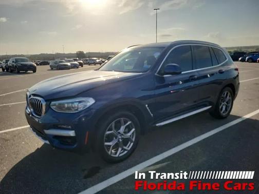 Phytonic Blue Metallic 2021 BMW X3 sDrive30i