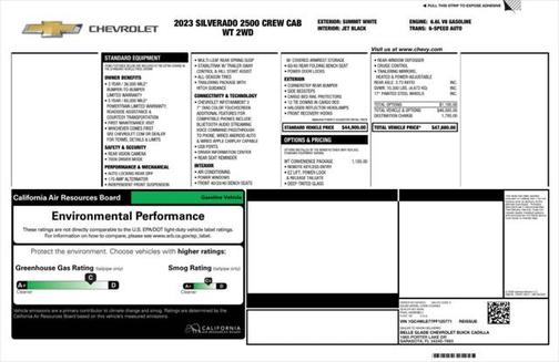 2023 Chevrolet Silverado 2500 WT