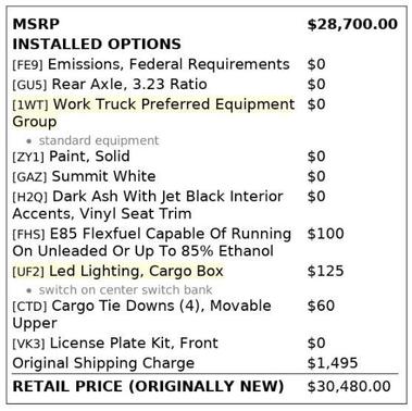 2018 Chevrolet Silverado 1500 WT