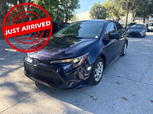 Blue 2022 Toyota Corolla LE