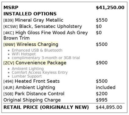 Mineral Gray Metallic 2021 BMW 330 i