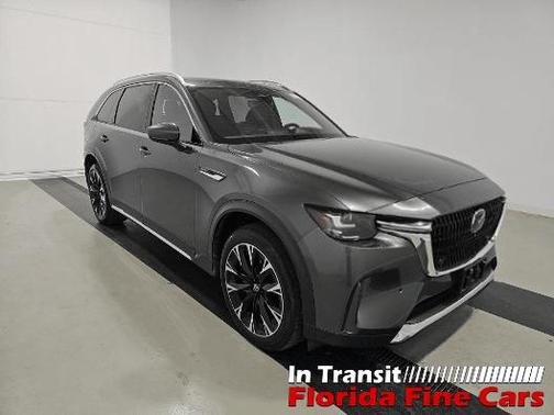 Machine Gray Metallic 2024 Mazda CX-90 PHEV Premium Plus