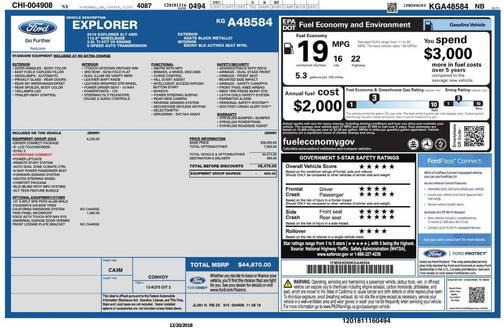 2019 Ford Explorer XLT