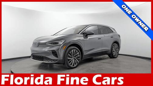 Pure Gray w/Black Roof 2023 Volkswagen ID.4 PRO S PLUS