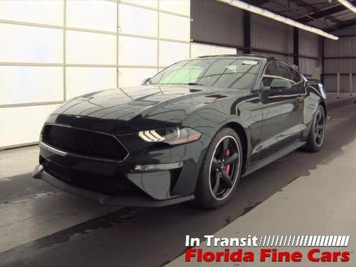 Green 2019 Ford Mustang Bullitt