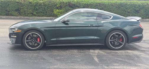 Green 2019 Ford Mustang Bullitt