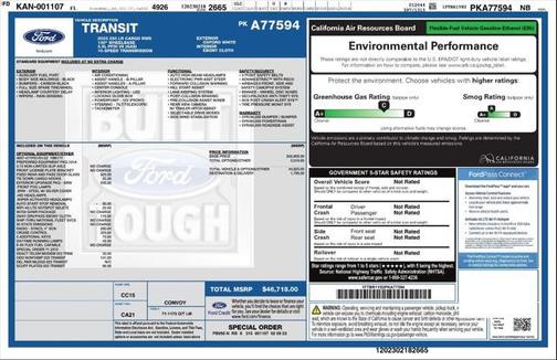 2023 Ford Transit-250 Base