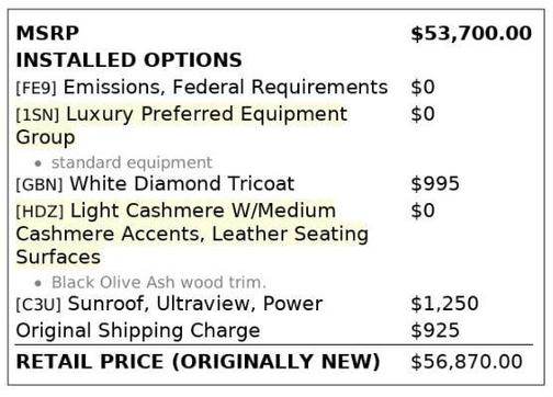 2014 Cadillac CTS 3.6L Luxury