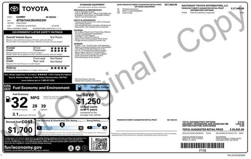 2024 Toyota Camry SE