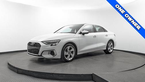 Glacier White Metallic 2024 Audi A3 Premium