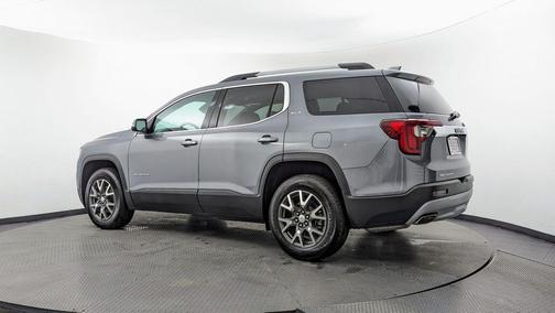 Satin Steel Metallic 2022 GMC Acadia SLE