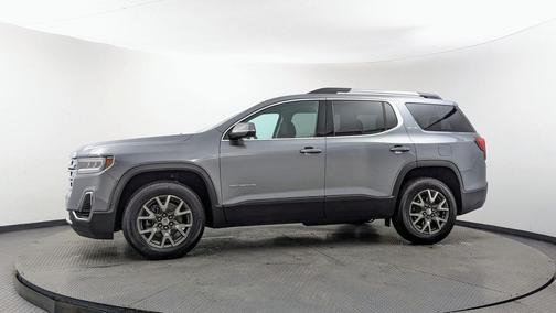 Satin Steel Metallic 2022 GMC Acadia SLE