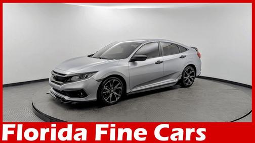 Lunar Silver Metallic 2020 Honda Civic Sport