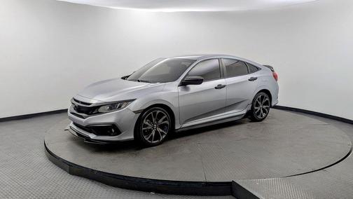 Lunar Silver Metallic 2020 Honda Civic Sport