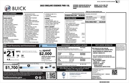 2022 Buick Enclave FWD Essence