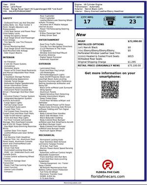 2019 Land Rover Range Rover Sport HSE