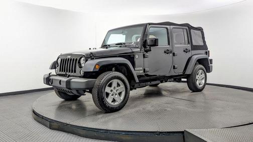 Black Clearcoat 2018 Jeep Wrangler JK Unlimited Sport