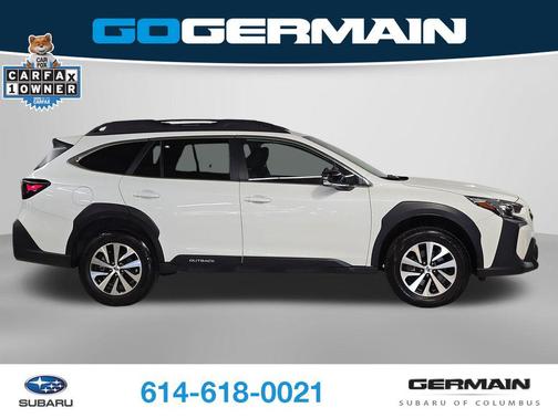 Crystal White Pearl 2025 Subaru Outback Premium