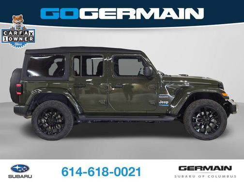 Sarge Green Clearcoat 2021 Jeep Wrangler Unlimited 4xe Sahara