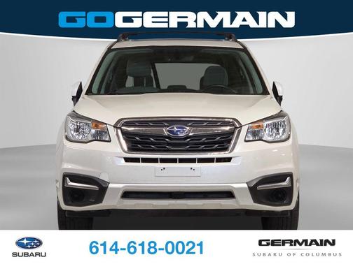 Crystal White Pearl 2018 Subaru Forester 2.5i Premium