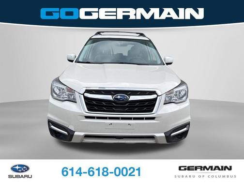 Crystal White Pearl 2018 Subaru Forester 2.5i Premium