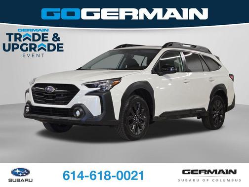 Crystal White Pearl 2024 Subaru Outback Onyx Edition