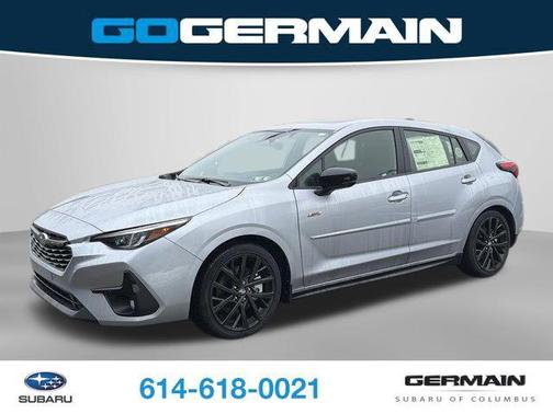 Ice Silver Metallic 2025 Subaru Impreza RS Hatchback