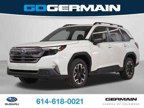 Crystal White Pearl 2025 Subaru Forester Premium