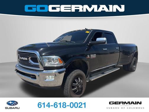 Brilliant Black Crystal Pearlcoat 2017 RAM 3500 Longhorn