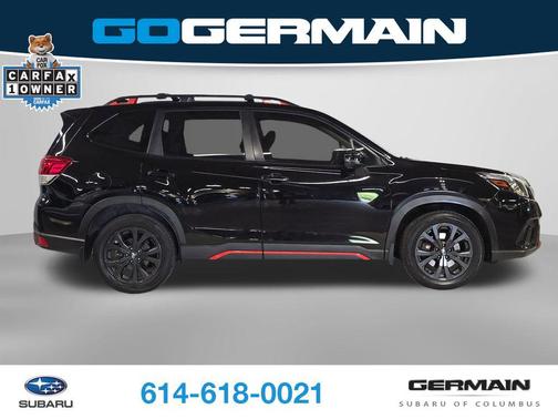 Crystal Black Silica 2022 Subaru Forester Sport