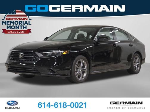 Crystal Black Pearl 2023 Honda Accord Hybrid EX-L