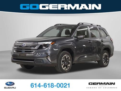 Gray Metallic 2025 Subaru Forester Premium